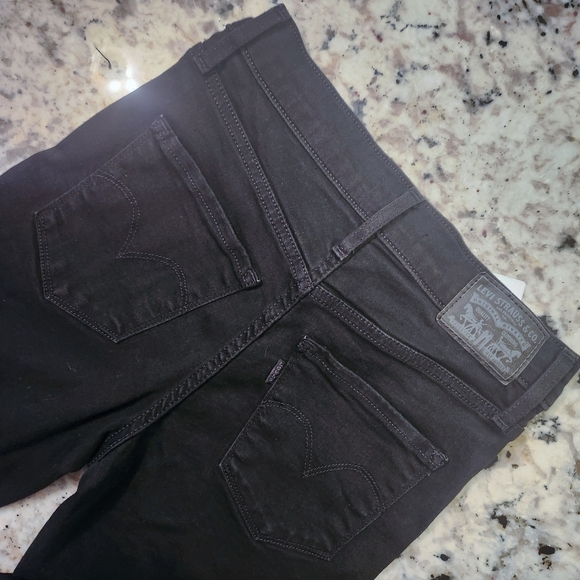 Levi’s 312 Shaping Straight Black Size 26 - Picture 3 of 9